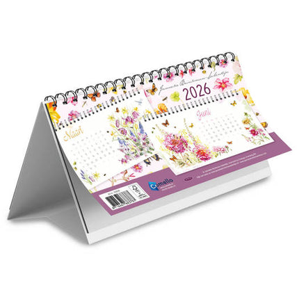 Comello Janneke Brinkman Desk kalender Zomerbloemen 2026