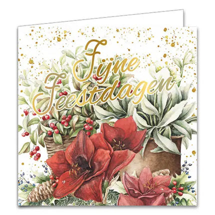 Comello Janneke Brinkman Kerstkaarten Bloempot