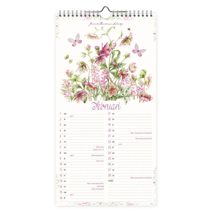 Comello Janneke Brinkman Maandnotitiekalender 2027 Hibiscus