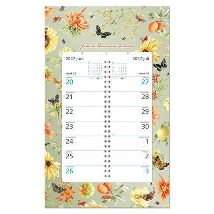 Comello Janneke Brinkman Omlegweek (op schild) 2027 Gele Bloemen