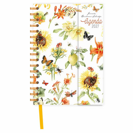 Comello Janneke Brinkman Spiraalagenda 2027 Gele Bloemen