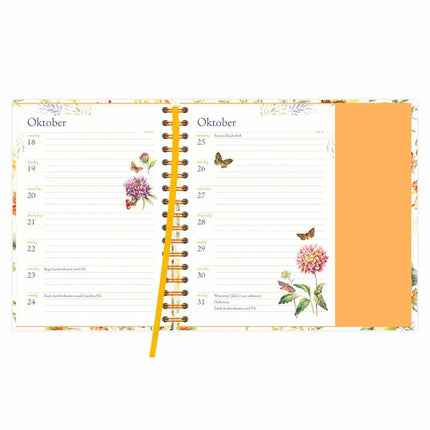 Comello Janneke Brinkman Spiraalagenda 2027 Gele Bloemen