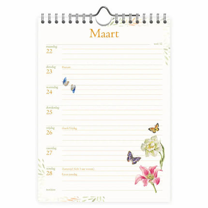Comello Janneke Brinkman Weeknotitiekalender 2027 Tulpen