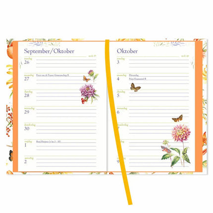 Comello Janneke Brinkman Zakagenda 2027 Gele Bloemen