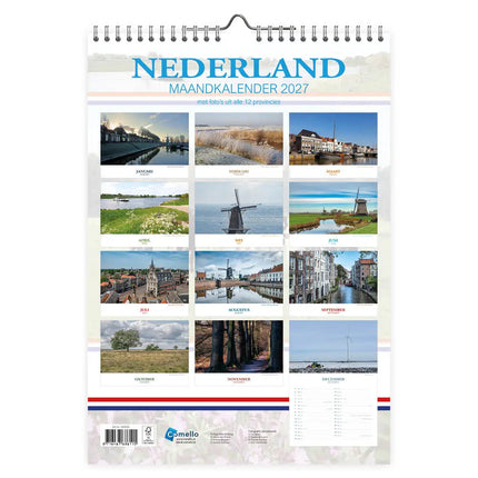 Comello Nederland Maandkalender Koeien 2027