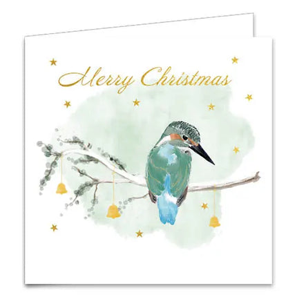 Comello Petit Paris Kerstkaarten - IJsvogel – Kerstkrans