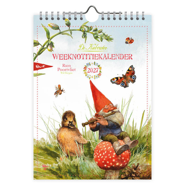 Comello Rien Poortvliet Kabouter Weeknotitiekalender 2027