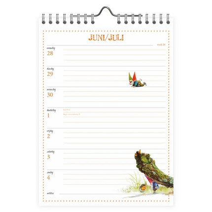 Comello Rien Poortvliet Kabouter Weeknotitiekalender 2027