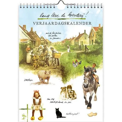 Comello Rien Poortvliet lang leve de boerderij Verjaardagskalender
