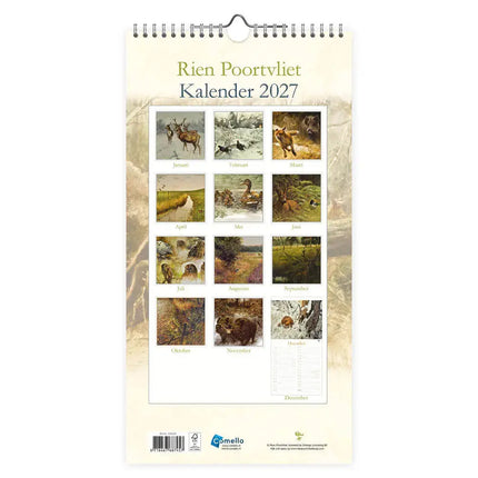 Comello Rien Poortvliet Notitiekalender 2027 Rund