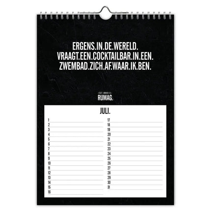 Comello Rumag Verjaardagskalender
