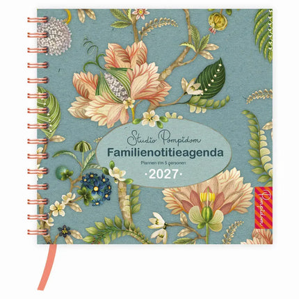 Comello Studio Pompidom Familienotitie Agenda 5 pers. (Harde kaft) Absolutely Fabulous 2027