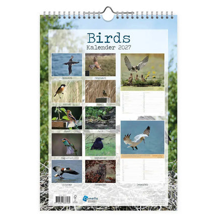 Comello Vogel Kalender 2027