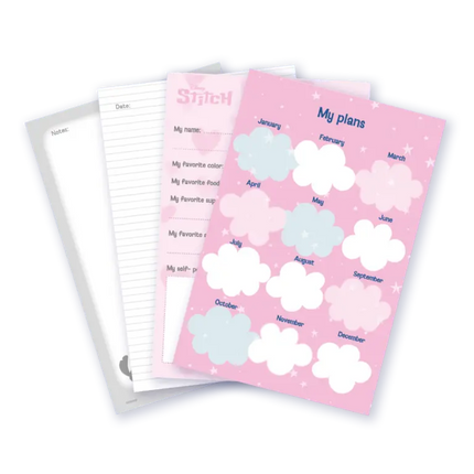 CoolPack Disney Stitch Plush Notitieboek A5 Pink