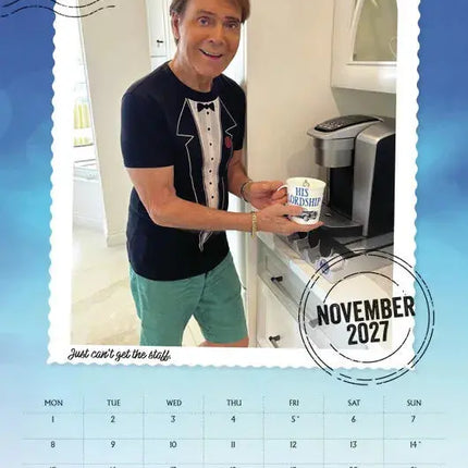 Danilo Cliff Richard A3 Kalender 2027