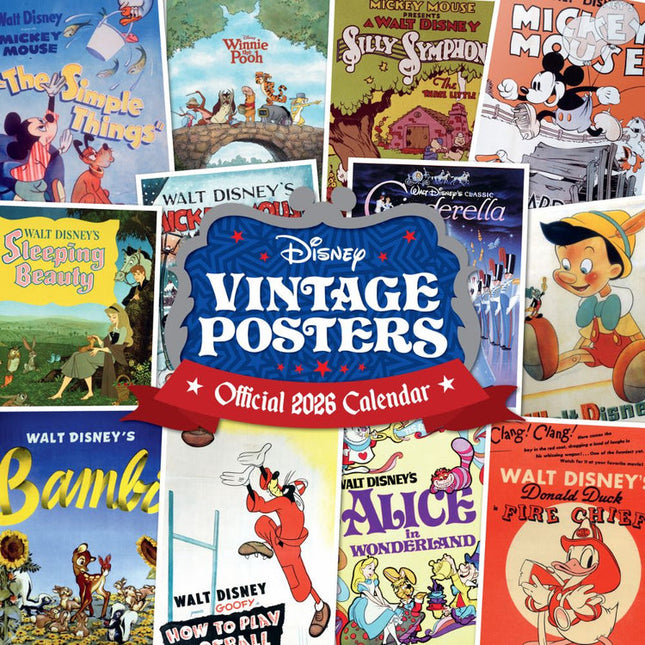 Danilo Disney Vintage Posters Kalender 2026