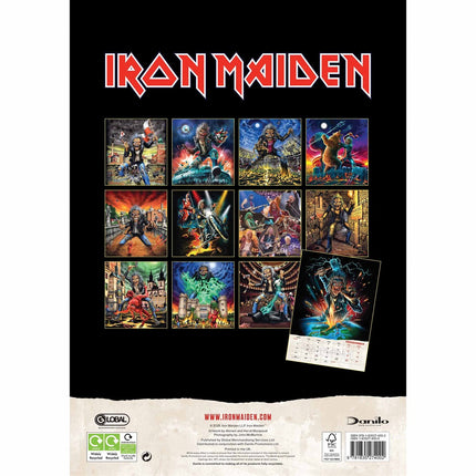 Danilo Iron Maiden Kalender 2026 A3