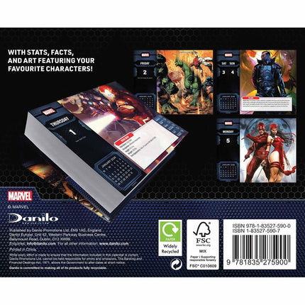 Danilo Marvel Kalender 2027  Boxed