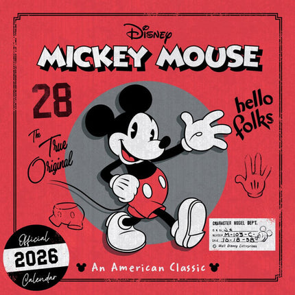 Danilo Mickey Mouse Classic Kalender 2026