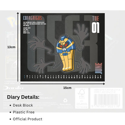 Danilo Pokemon Boxed Kalender 2027