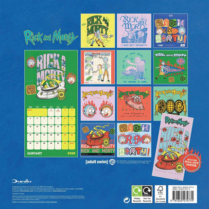 Danilo Rick and Morty Kalender 2027