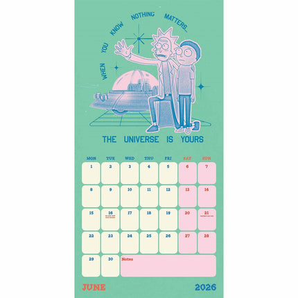Danilo Rick and Morty Kalender 2027