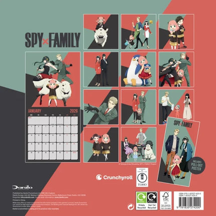 Danilo Spy X Family Kalender 2026