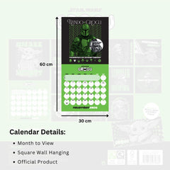 Danilo Star Wars, The Mandalorian, Grogu Kalender 2026