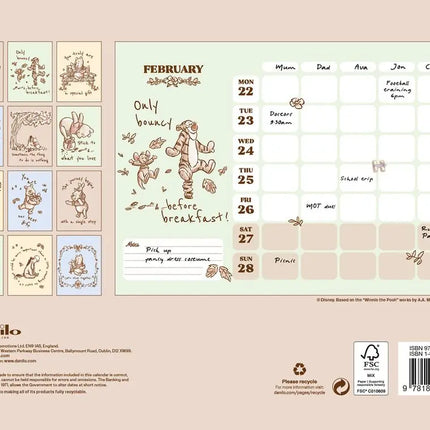 Danilo Winnie the Pooh A4 Planner 2027