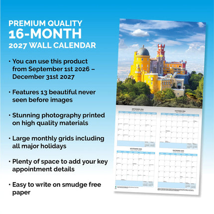 Dayplanner Amazing Places Kalender 2027