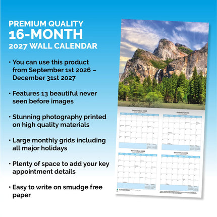 Dayplanner Amerika Kalender 2026