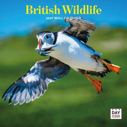 Dayplanner British Wildlife Kalender 2026