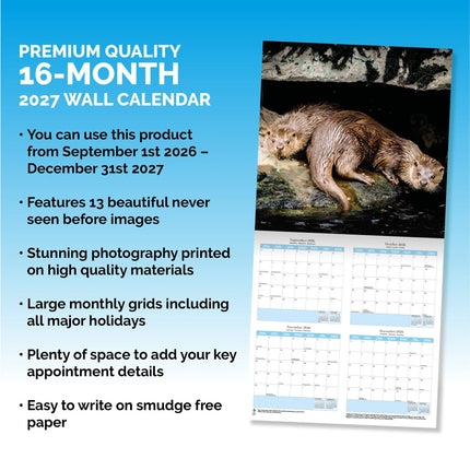 Dayplanner British Wildlife Kalender 2026