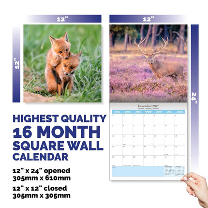 Dayplanner British Wildlife Kalender 2027