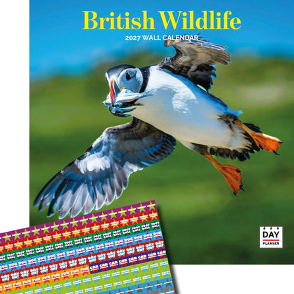 Dayplanner British Wildlife Kalender 2027