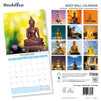 Dayplanner Buddha Kalender 2027