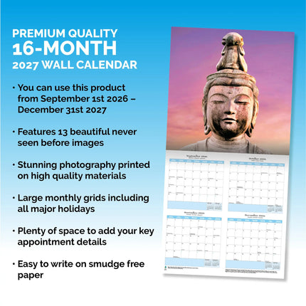 Dayplanner Buddha Kalender 2027