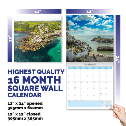 Dayplanner Cornwall Kalender 2027