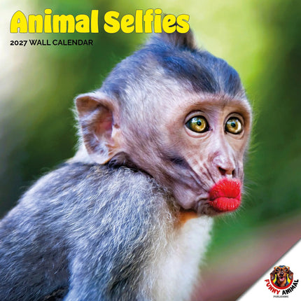 Dayplanner Dieren Selfies Kalender 2027