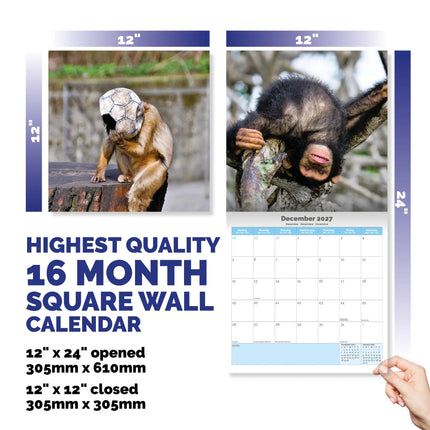 Dayplanner Dieren Selfies Kalender 2027