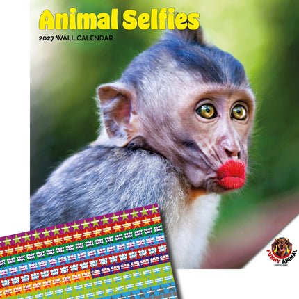 Dayplanner Dieren Selfies Kalender 2027