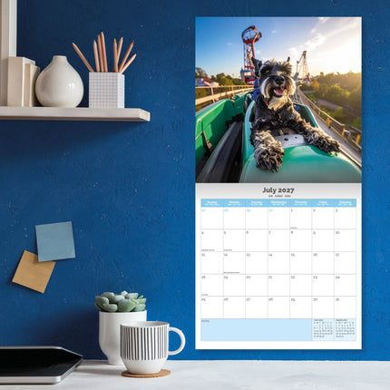 Dayplanner Fast & Fur-ious Kalender 2026
