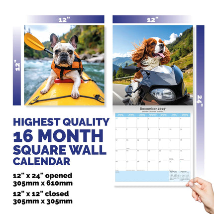 Dayplanner Fast & Fur-ious Kalender 2026