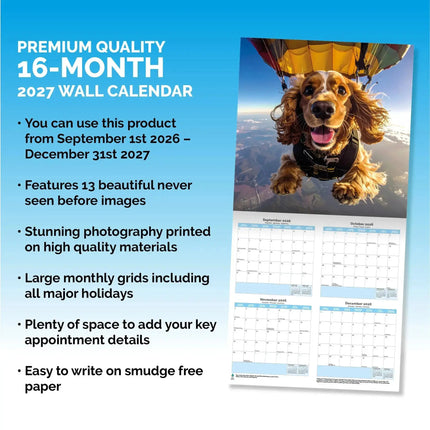 Dayplanner Fast & Fur-ious Kalender 2027