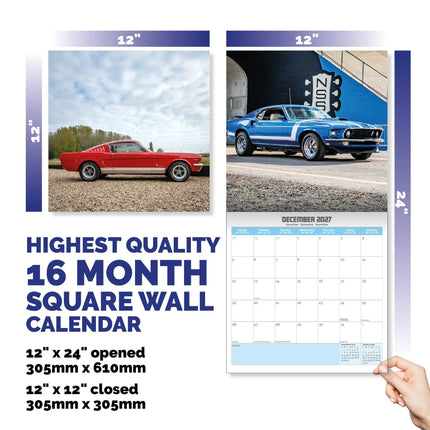 Dayplanner Ford Mustang Kalender 2027