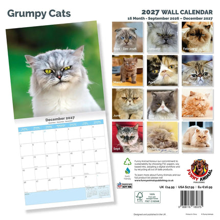 Dayplanner Grumpy Cat Kalender 2027