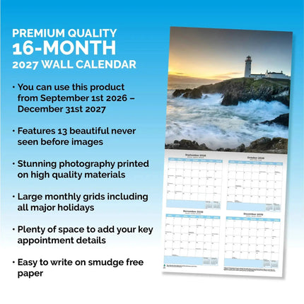 Dayplanner Ierland Kalender 2027