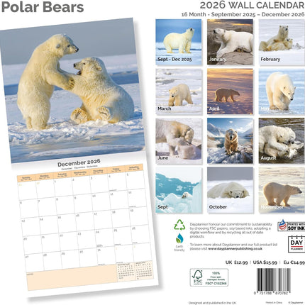 Dayplanner IJsberen Kalender 2027
