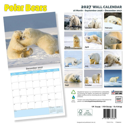 Dayplanner IJsberen Kalender 2027