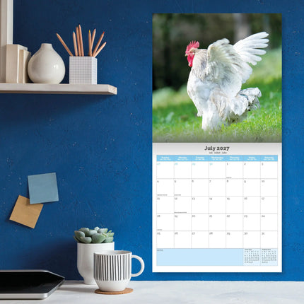 Dayplanner Kippen Kalender 2027